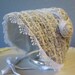 Shabby Chic Winter Baby Bonnet