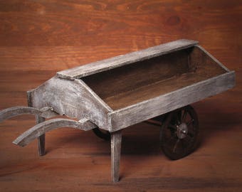 Shabby Chic Miniature Market Wagon for your Dollhouse