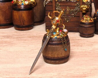 Miniature Sword for Your Dollhouse 31