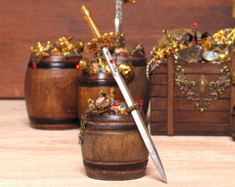 Miniature Sword for Your Dollhouse 34