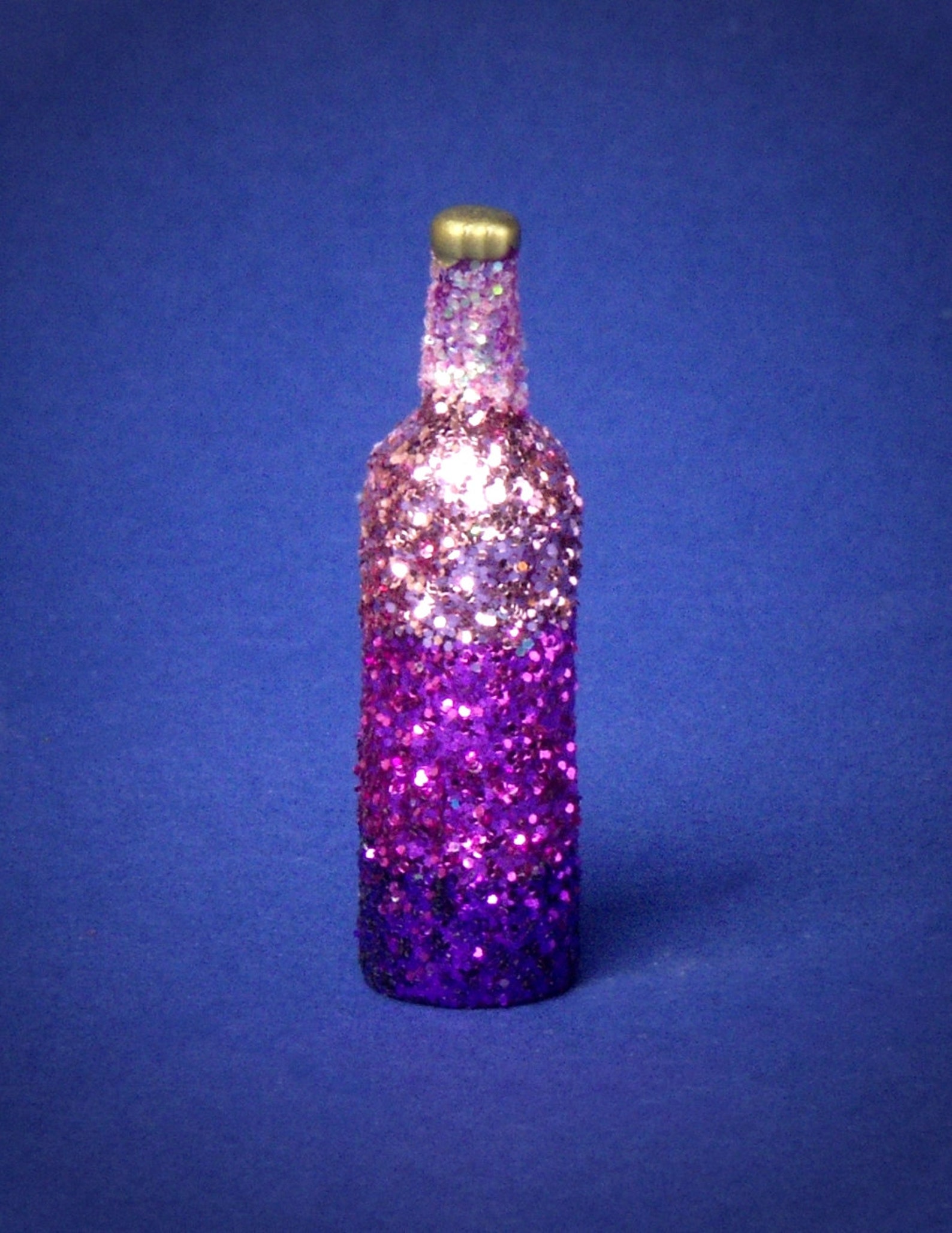 Decorative Miniature Bottle Shades of Purple for Your Etsy
