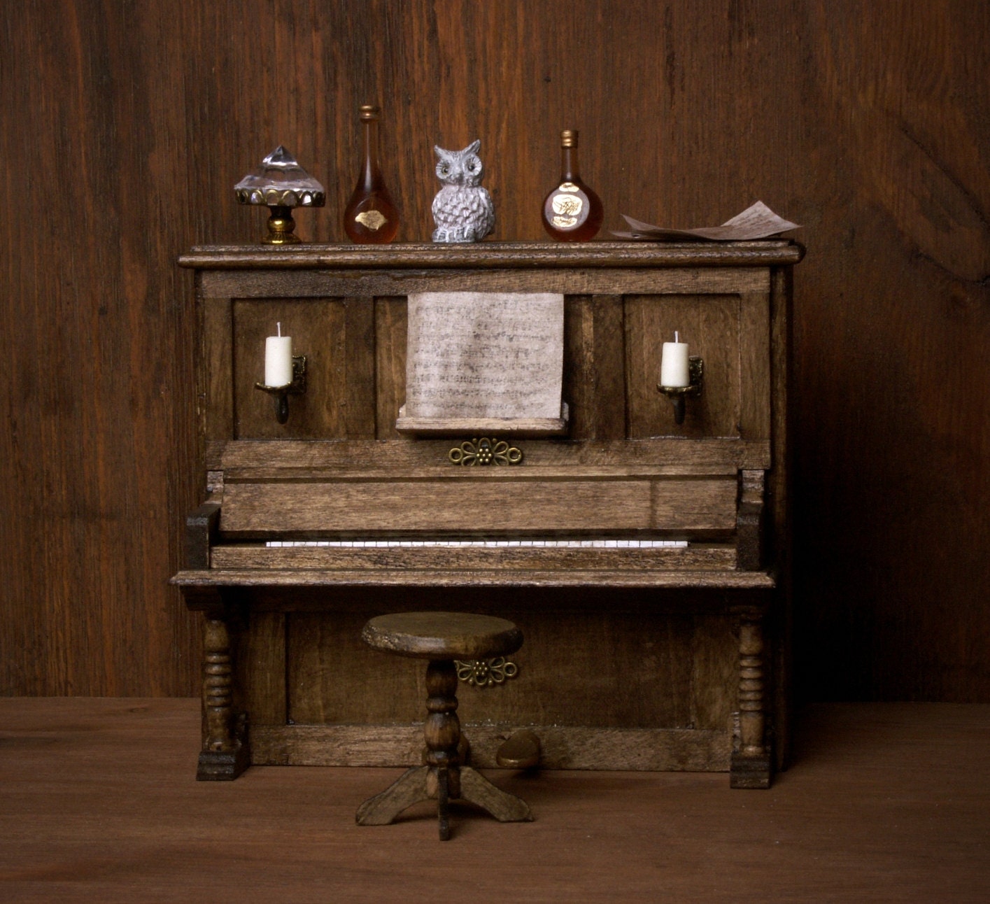 marque generique - Mini Piano Avec Tabouret Enfants Pour 1/12 1/6  Décoration De Maison De Poupée Play Toys Blanc - Jeux éducatifs - Rue du  Commerce