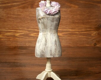 Miniature Shabby Chic Tailor's Dummy for Your Dollhouse