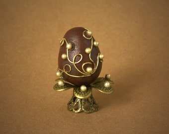 Flamboyant Easter Egg for Your Dollhouse
