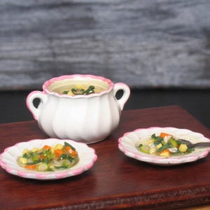 Miniature Vegetable Stew For Your Dollhouse