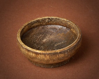 Miniature Wooden Fruit Bowl for Your Dollhouse