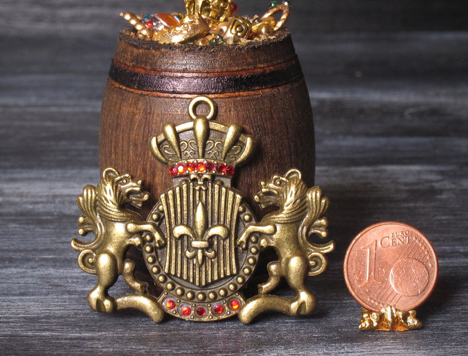 Miniature Dollhouse Bottle of Royal Cresus 