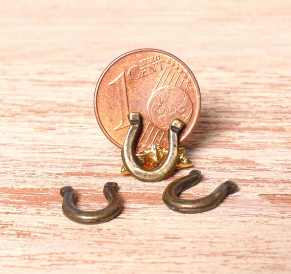 Miniature Horse Shoe for Your Dollhouse Etsy