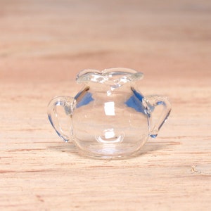 Miniature Glass Vase for Your Dollhouse