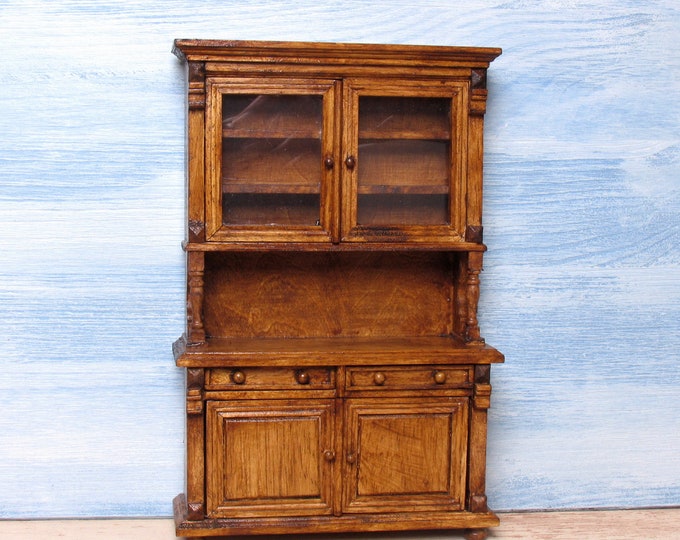 Rustic Miniature Kitchen for Your Dollhouse Etsy