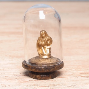 Edle Miniatur-Glaskuppel &quot;Maria&quot; fürs Puppenhaus