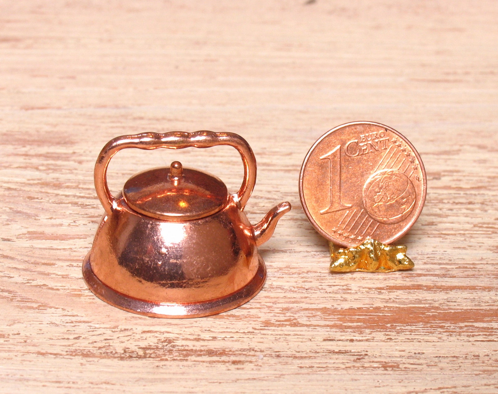 Miniature Teakettle for Your Dollhouse Etsy