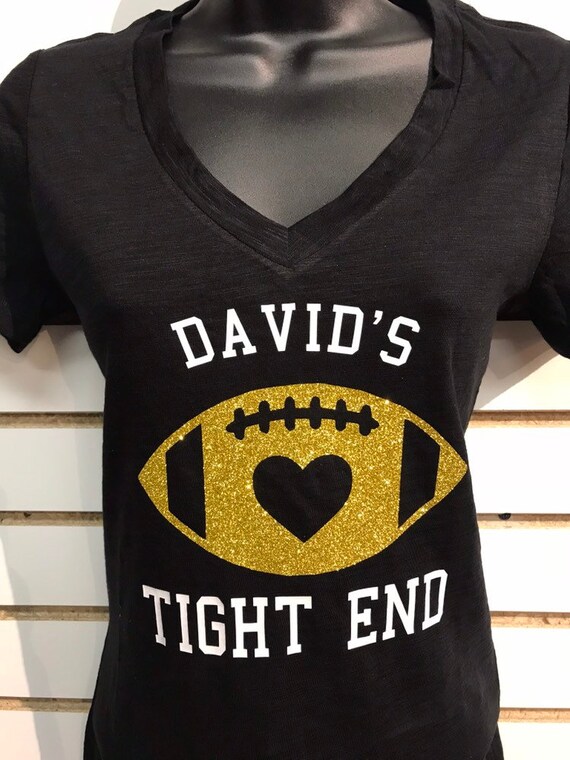 Bling Glitter Personalized Football Shirt S-4X