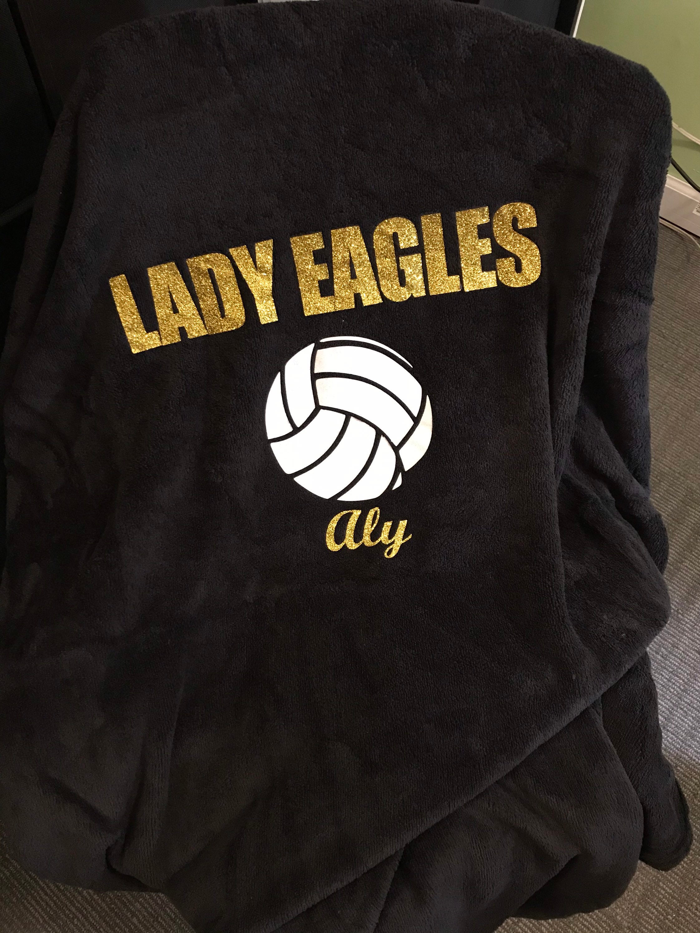 Custom Team Sport Plush Throw Blanket 50x60 Etsy