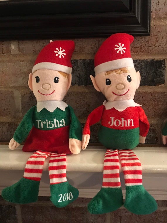 Personalized Elf Plush 2023