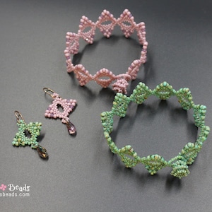 TUTORIAL Playful Bracelet and Earrings
