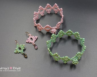 TUTORIAL Playful Bracelet and Earrings