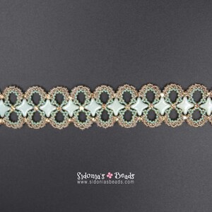 Star Beads Bracelet Tutorial Bracelet made with the Star beads by Perles and Co Beading Pattern Starry Bracelet Digital Download image 6