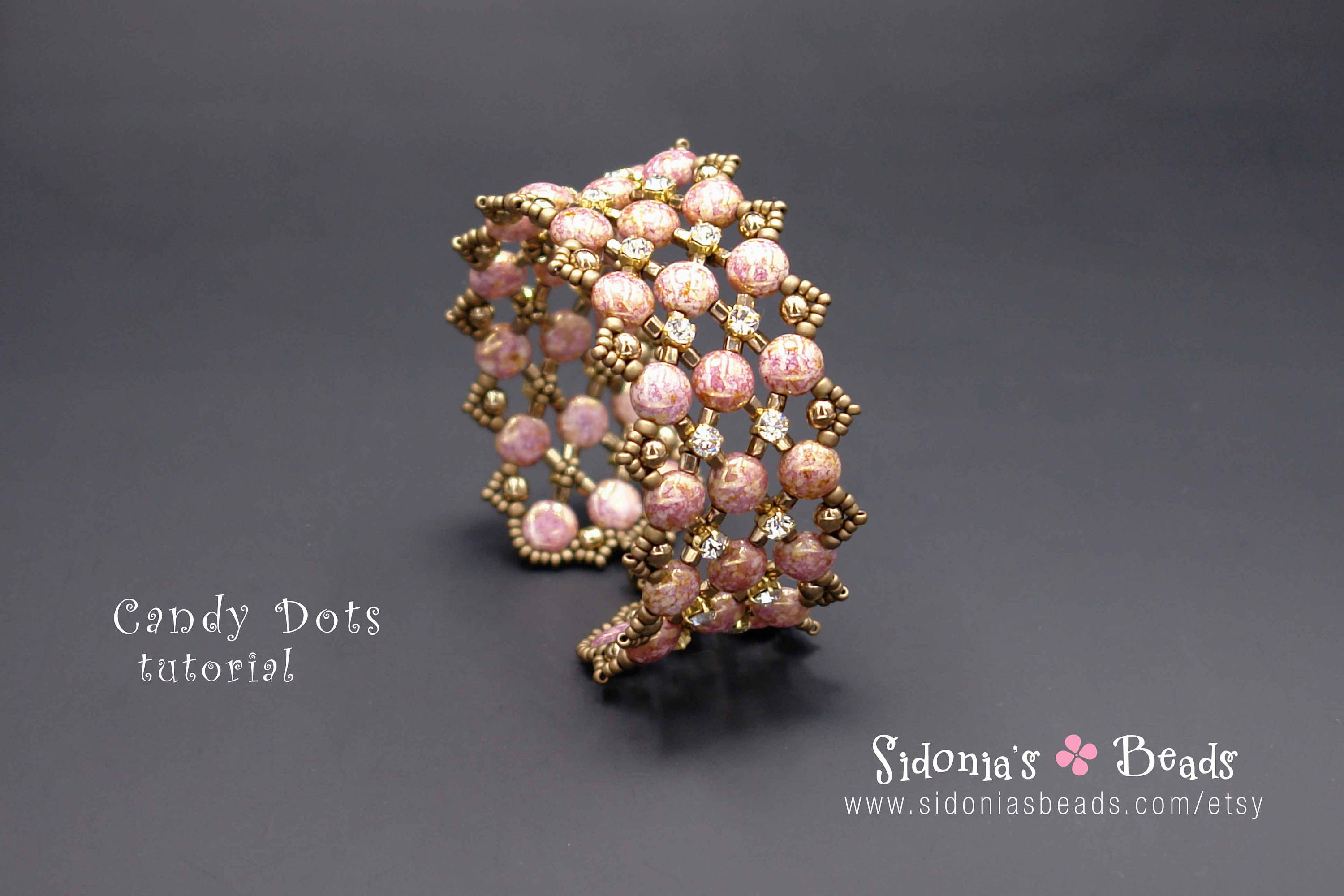 Beading Tutorials Bundle Candy Beads Bracelets Tutorials Etsy