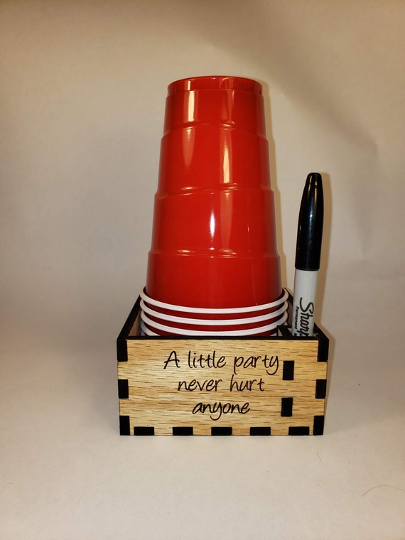 Solo Cup And Marker Holder Etsy
