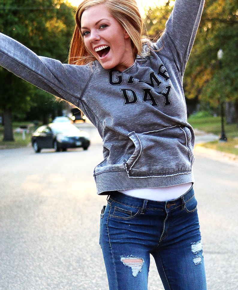 Game Day Girly Pullover Hoodie Sweatshirt, football hoodie, Football Shirt, Game Day Clothing, Tailgate sweater Game Day Girly Pullover Hoodie Sweatshirt, football hoodie, Football Shirt, Game Day Clothing, Tailgate sweater