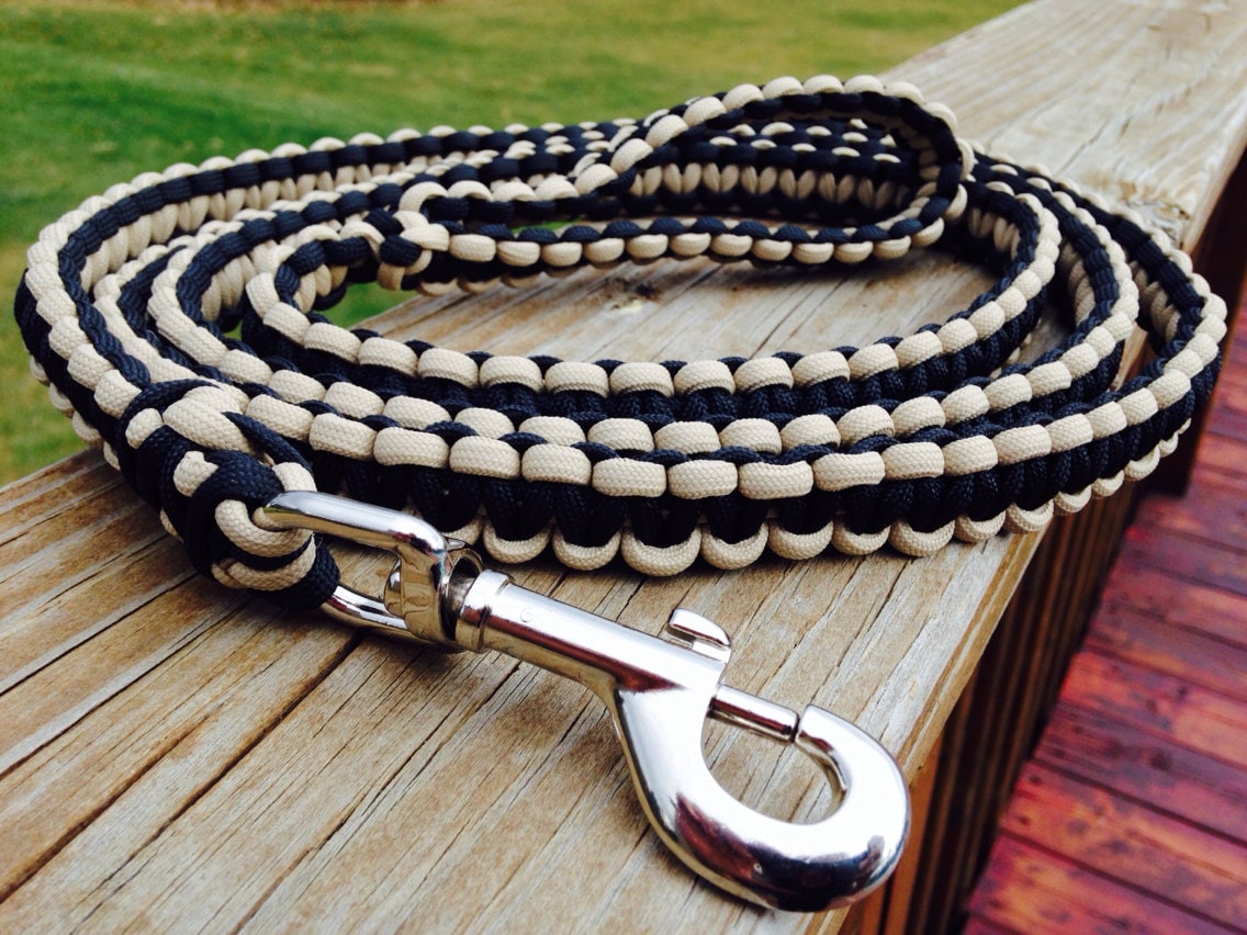 Paracord Dog Leash 6ft Long Cobra Weave Free Shipping to Etsy