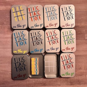 Tic Tac Toe - ON THE GO (great for kids and all ages, car rides, airplanes, not on your phone)