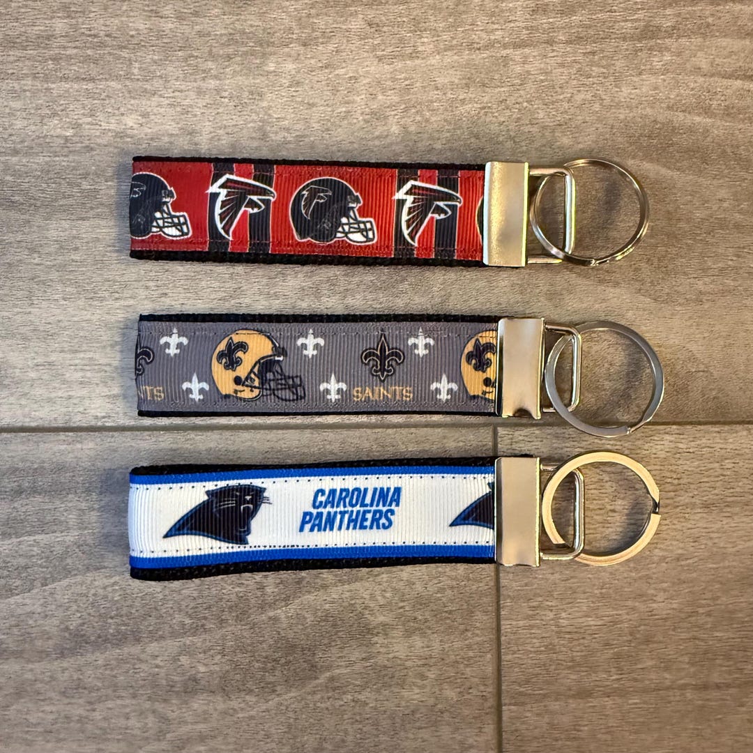 NFL Key Chains (chiefs, Niners, Giants, Jets, Bills, Patriots, Cowboys ...