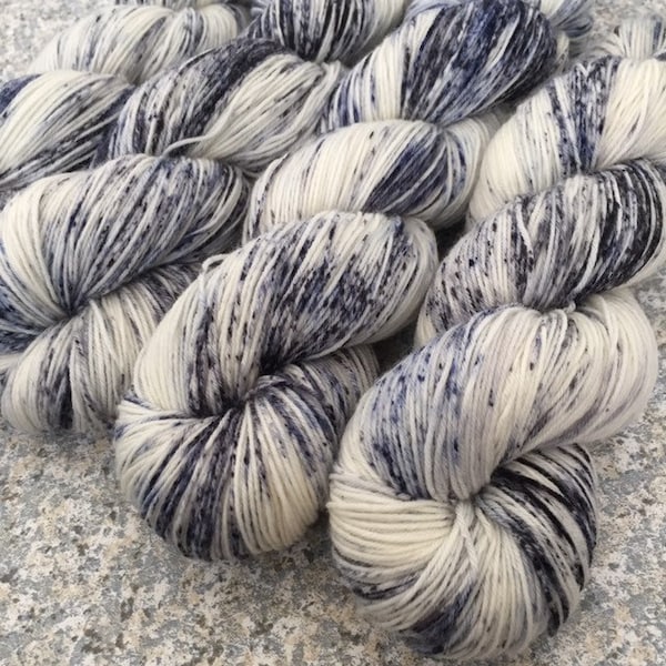 Black and White Variegated Yarn - Etsy