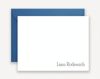 Personalized Kids Stationary, Personalized Note Cards with Envelopes, Personal Stationery for Boy, Thank You Cards with Envelopes