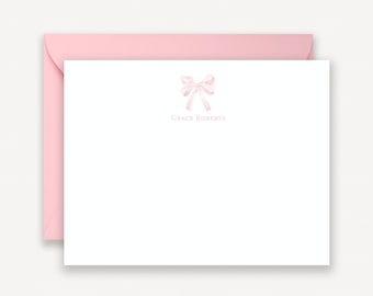 Baby Stationery Girl,  Personalized Notecards for Baby Girl, From the Nursery of Stationery, Baby Shower Thank You Cards