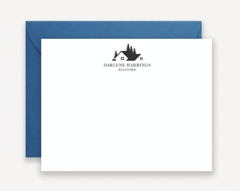 Realtor Stationary, Realtor Note Cards, Realtor Gift, Professional Personalized Stationary Note Cards with Envelopes