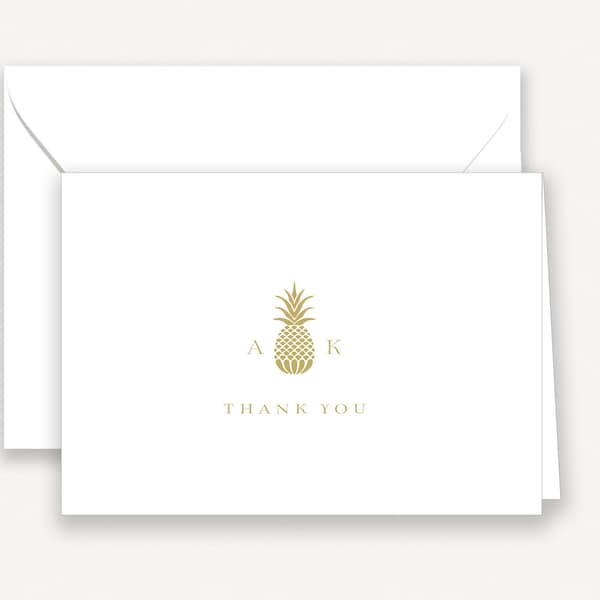 Pineapple Thank You - Etsy