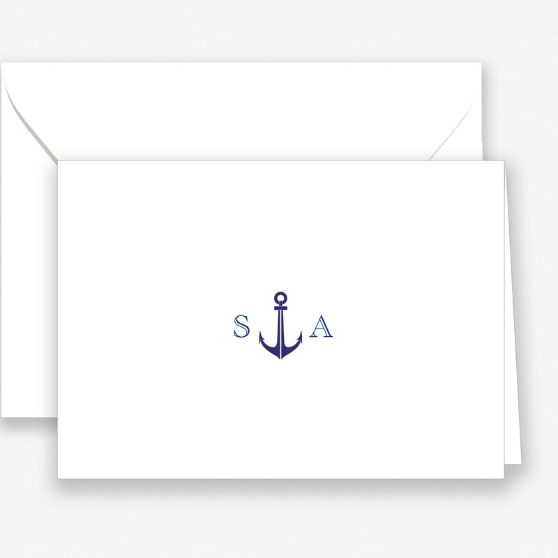 Nautical Note Cards - Etsy