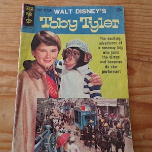 Gold Key Comics Toby Tyler Walt Disney&#39;s 1960