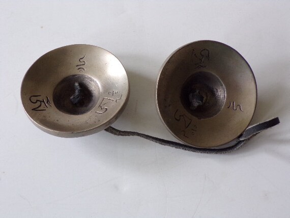 Buy Pair Meditation Cymbal Bell Unbranded Yoga Cymbals High