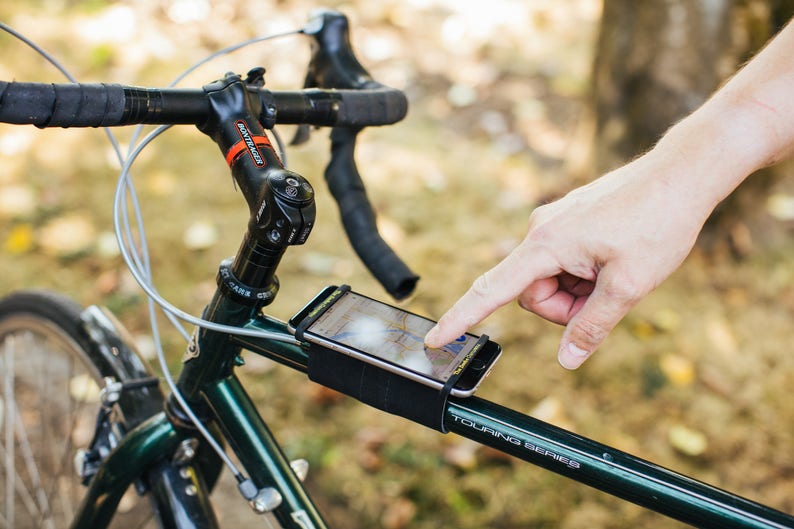 Bike or Peloton Handlebar Phone Holder Mount