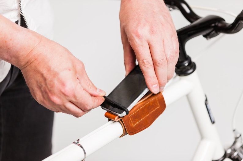 Bike or Peloton Handlebar Phone Holder Mount