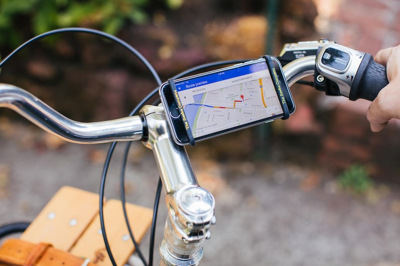 Bike or Peloton Handlebar Phone Holder Mount