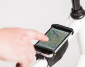Bike Handlebar or Top Tube Phone Holder Mount