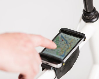 Bike Handlebar or Top Tube Phone Holder Mount