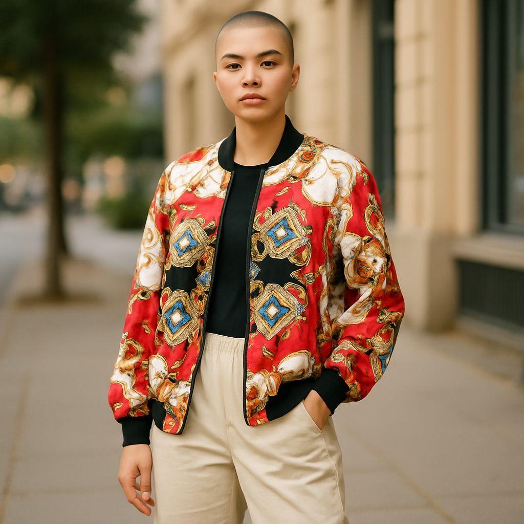 80s vintage ピカソブルゾン PICASSO　ポリエステル PT4 80s vintage ピカソブルゾン PICASSO ポリエステル PT4