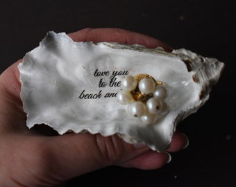 Oyster shell ring dish