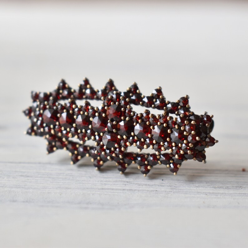 Antique brooch Bohemian jewelry 900 silver Etsy