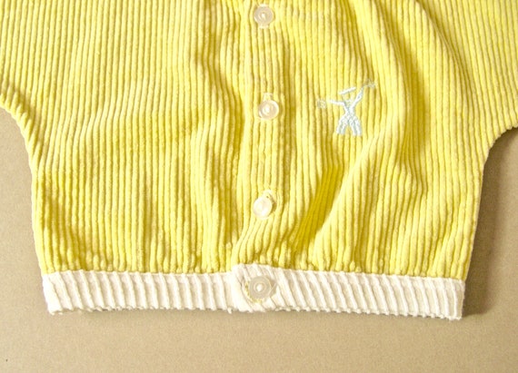 Vintage baby jacket, 1950's-60's, for a boy or un… - image 6