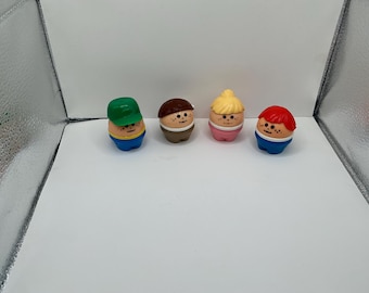 Vintage  Little Tikes Toddle Tots/ Lot of 4