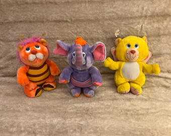 Vintage 80s Disney Hasbro Wuzzles Plush Toys/ Pick Your Own