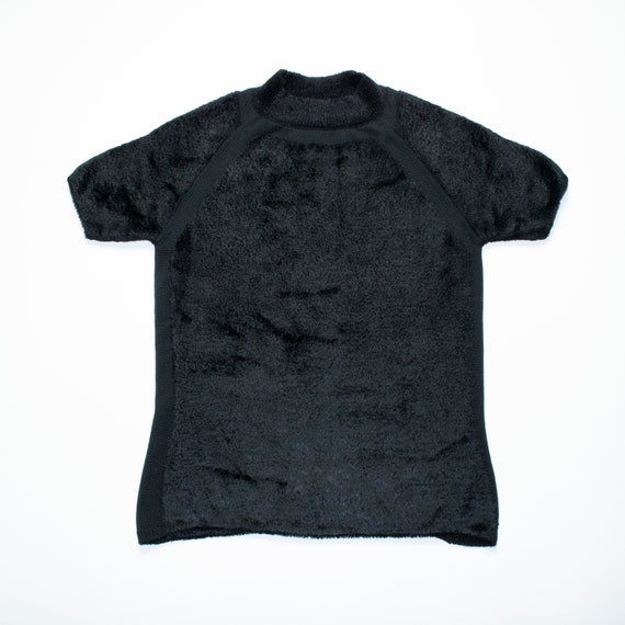 margiela fuzzy turtleneck tee