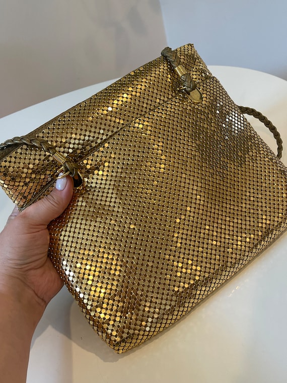Vintage Y&S Original Art Deco Disco Gold Mesh Handbag - Etsy