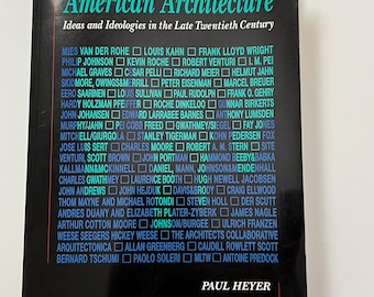 Vintage Design Book American Architecture by Paul Heyer 1993